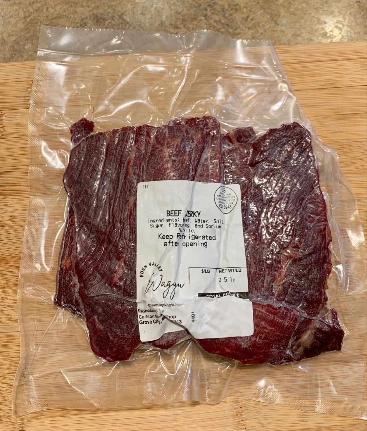 100% Full Blood Wagyu Beef Jerky